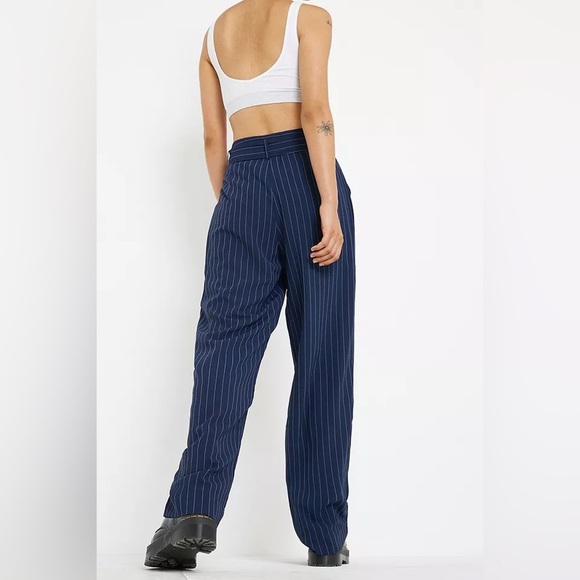 Navy Striped Pants - Picture 2 of 7